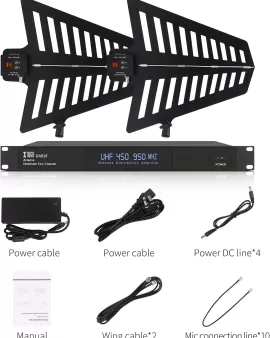 Xtuga GA816 - Wireless Microphone Antenna Distribution System Equipment  Xtuga GA816 - Wireless Microphone Antenna Distribution System Equipment
