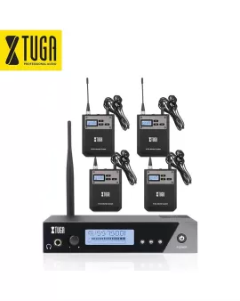 Xtuga IEM1100 Wireless In Ear Stage Monitor System 4 Pack  Xtuga IEM1100 Wireless In Ear Stage Monitor System 4 Pack