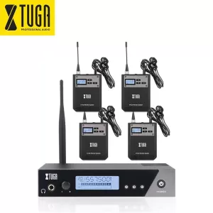 Xtuga IEM1100 Wireless In Ear Stage Monitor System 4 Pack  Xtuga IEM1100 Wireless In Ear Stage Monitor System 4 Pack