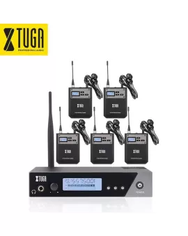 Xtuga IEM1100 Uhf In Ear Wireless Monitor System For Band 5 Pack Xtuga IEM1100 Uhf In Ear Wireless Monitor System For Band 5 Pack