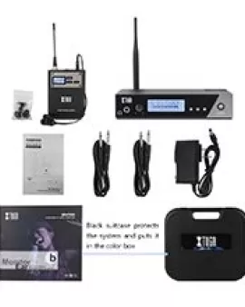 Xtuga IEM1100 Best Affordable Professional Wireless In-Ear Monitor System 1 Pack Xtuga IEM1100 Best Affordable Professional Wireless In-Ear Monitor System 1 Pack