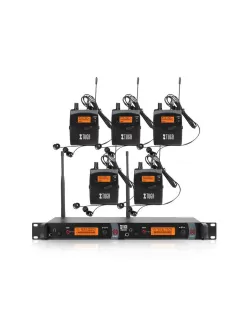Xtuga RW2080 - 5 BodyPacks Best Wireless In Ear Monitor Systems Xtuga RW2080 - 5 BodyPacks Best Wireless In Ear Monitor Systems
