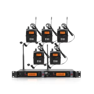 Xtuga RW2080 - 5 BodyPacks Best Wireless In Ear Monitor Systems Xtuga RW2080 - 5 BodyPacks Best Wireless In Ear Monitor Systems