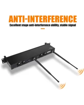 Xtuga RW2080 - 2 Bodypack Professional Wireless In Ear Monitor System Xtuga RW2080 - 2 Bodypack Professional Wireless In Ear Monitor System