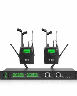 XTUGA RW2090 2 Channel Wireless in Ear Monitor System XTUGA RW2090 2 Channel Wireless in Ear Monitor System