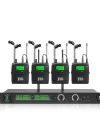 XTUGA RW2090 - 4 Bodypack 2 Channel Wireless in Ear Monitor System XTUGA RW2090 - 4 Bodypack 2 Channel Wireless in Ear Monitor System
