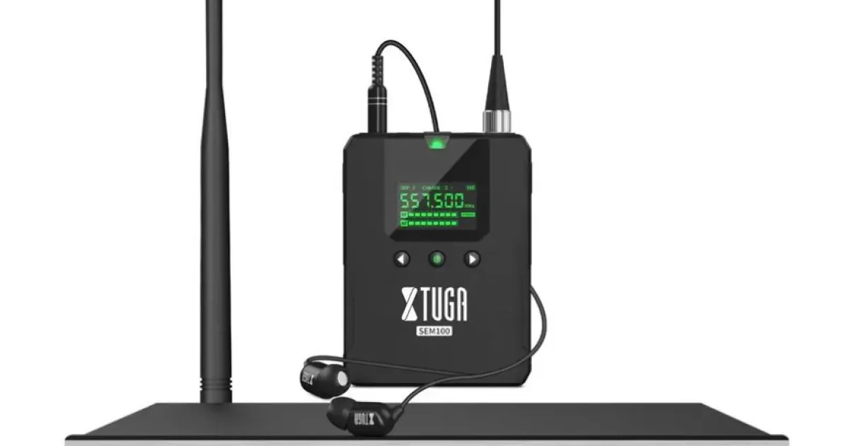 Xtuga Sem100 Wireless In Ear Personal Monitor System XtugaAudio