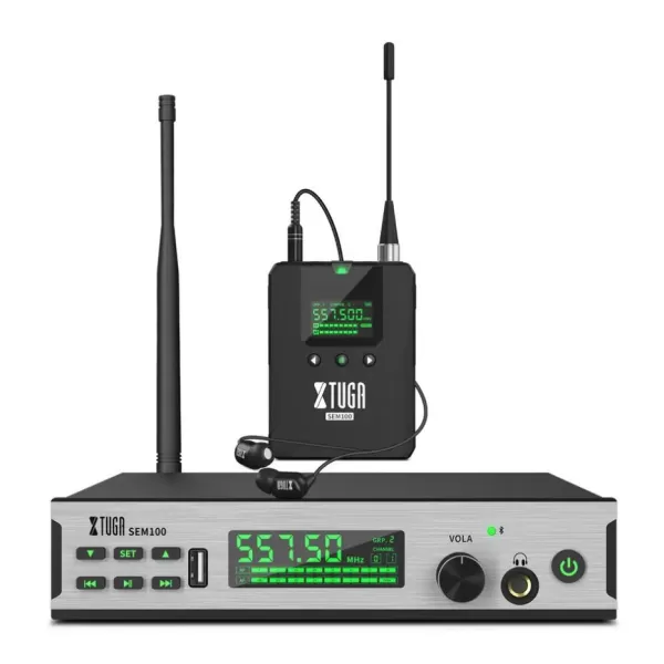 Xtuga Sem100 Stereo Wireless In Ear Personal Monitor System 1 Pack
