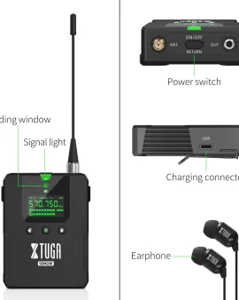 Xtuga SEM200 Bodypack  Xtuga SEM200 Bodypack