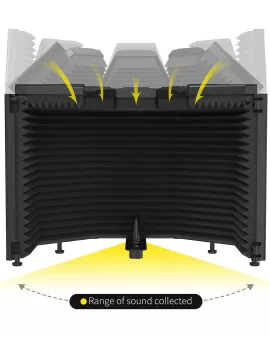Xtuga Best Recording Microphone Isolation Shield A-BURNER PRO - Xtuga Audio Xtuga Best Recording Microphone Isolation Shield A-BURNER PRO - Xtuga Audio