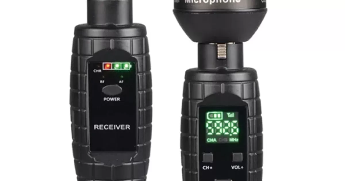 Xtuga U95 Wireless XLR Transmitter and Receiver | Xtuga audio