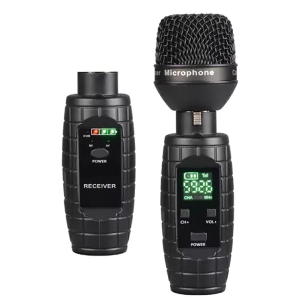 Xtuga U95 Wireless XLR Transmitter Receiver With Dynamic Mic