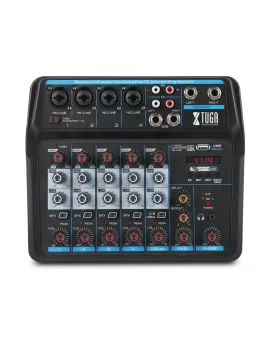 Xtuga AM6 Audio Mixer Sound 6 Channels | Xtuga-Audio Xtuga AM6 Audio Mixer Sound 6 Channels | Xtuga-Audio