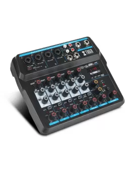 Xtuga AM6 Audio Mixer Sound 6 Channels | Xtuga-Audio Xtuga AM6 Audio Mixer Sound 6 Channels | Xtuga-Audio