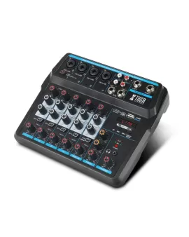 Xtuga AM6 Audio Mixer Sound 6 Channels | Xtuga-Audio Xtuga AM6 Audio Mixer Sound 6 Channels | Xtuga-Audio