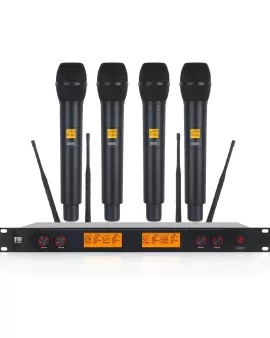 Xtuga A400 4-Channel UHF Wireless Microphone System Xtuga A400 4-Channel UHF Wireless Microphone System