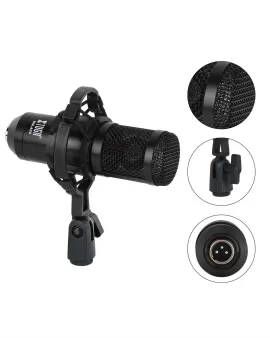 XTUGA BM800 Professional Studio Recording Condenser Microphone Mic Kit